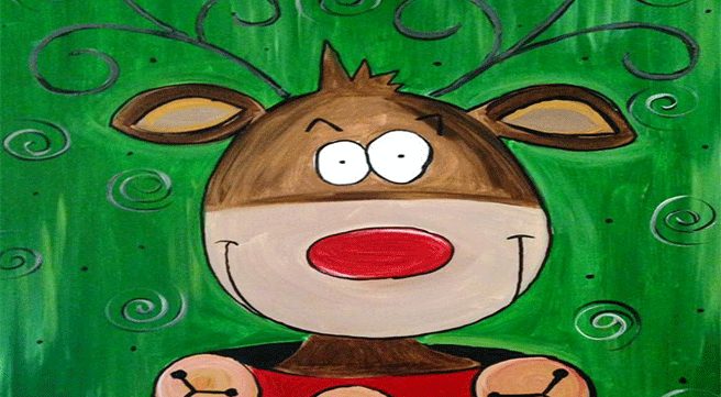 656x361 Rudolph Painting - Rudolph Painting