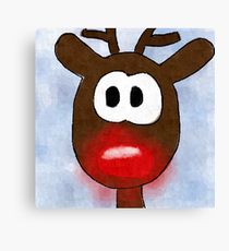 210x230 Rudolph Painting Amp Mixed Media Canvas Prints Redbubble - Rudolph Painting
