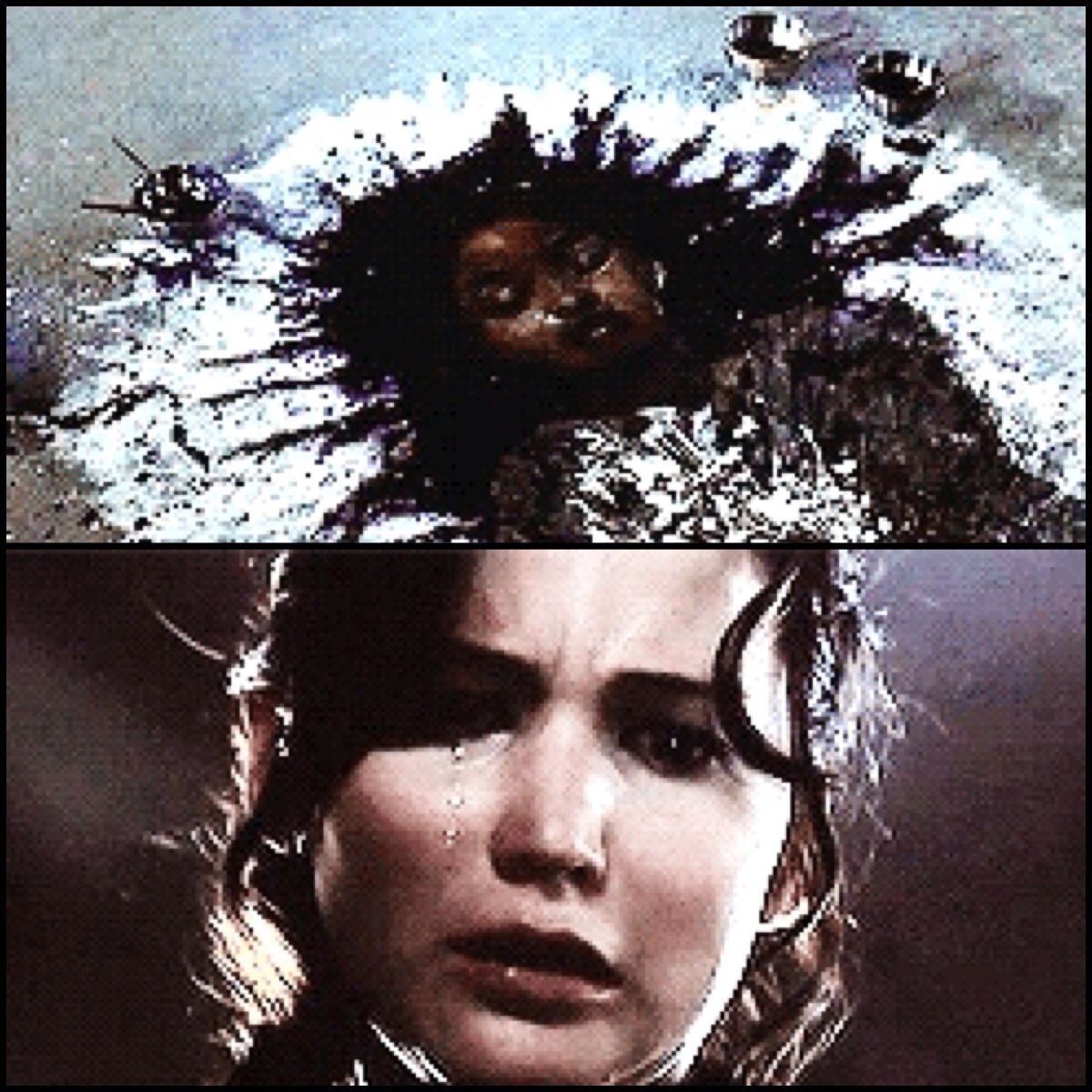 1200x1200 Hunger Games Catching Fire Peeta's Art Painting Drawing - Rue Painting