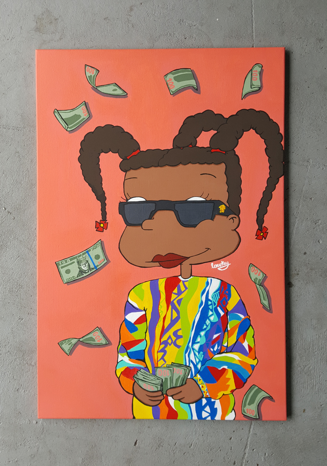 1044x1486 Lowkey + Art Photo - Rugrats Painting