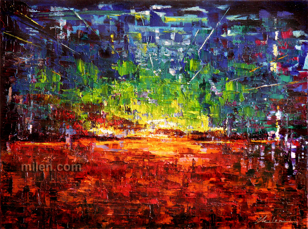 1200x894 Run The World Abstract Painting Abstract Paintings, Amazing - Run Painting