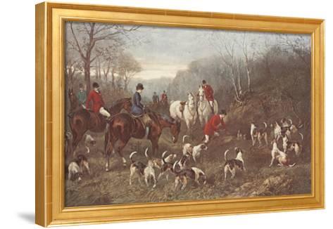 473x326 Run To Earth Art Print By Heywood Hardy - Run To Earth Painting