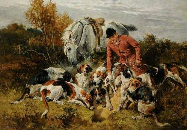 624x434 Run To Earth By John Emms V11 Art Uk, Earth - Run To Earth Painting