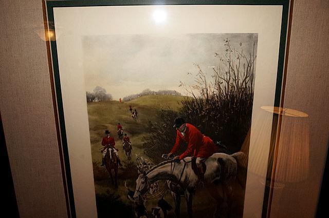 640x425 Fox Hunt Print Painted By A.c. Havell, Run To Earth, Approx. 28 - Run To Earth Painting