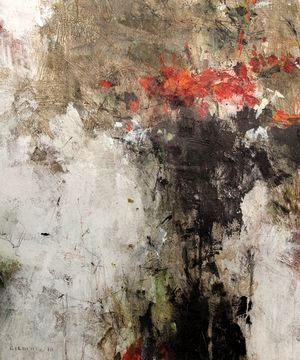 300x360 Running Man, Don Gilbert Abstract Art Running Man - Running Man Painting