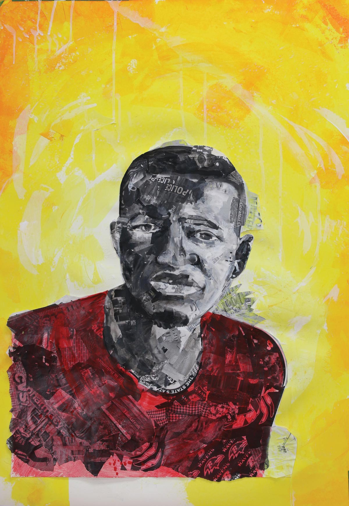 1200x1741 The Running Man - Running Man Painting