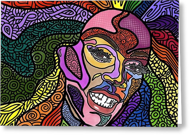 646x470 Rupaul Greeting Cards Fine Art America - Rupaul Painting