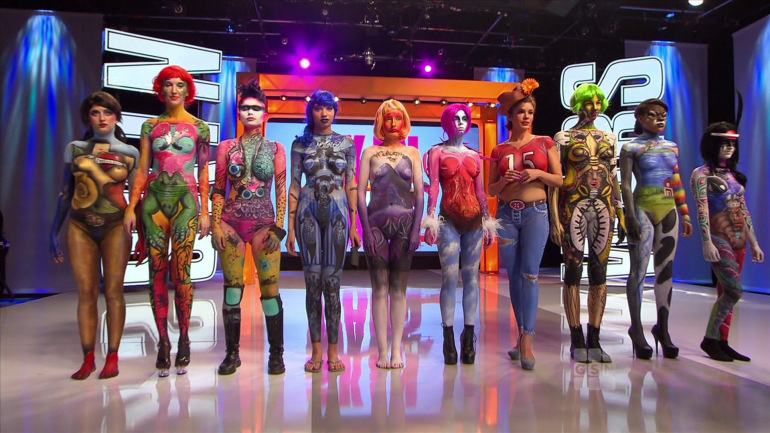 770x433 Skin Wars Fresh Paint Latest Art Reality Show - Rupaul Painting