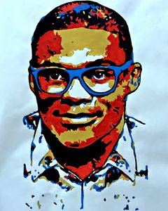 240x300 Capturing Life Art By Kanika Wharton - Russell Westbrook Painting