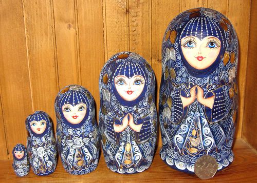 Russian Doll Painting at PaintingValley.com | Explore collection of ...