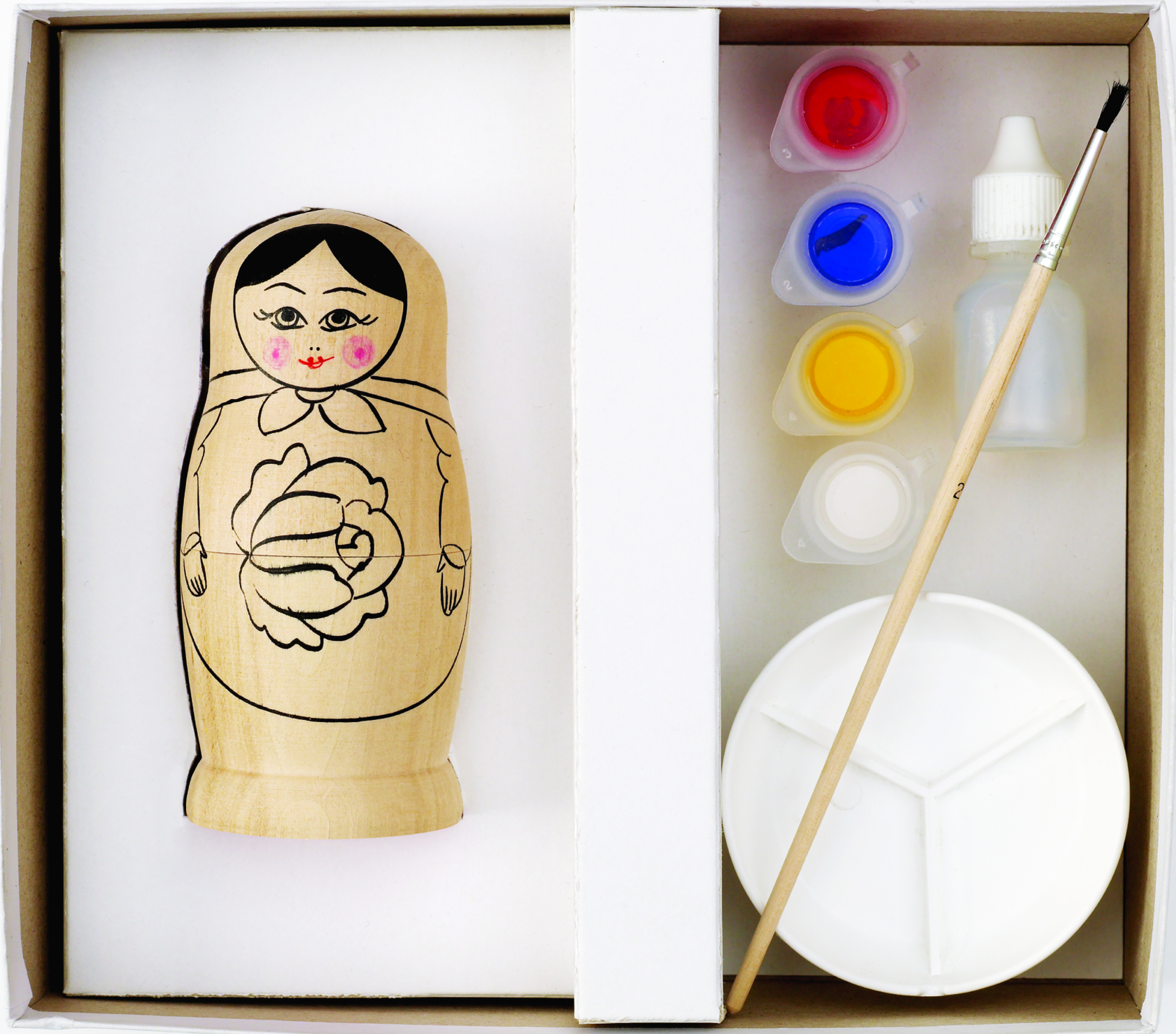 2736x2407 Russian Doll Painting Kit - Russian Doll Painting