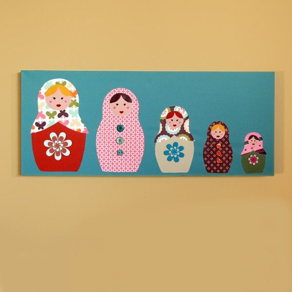 570x570 57 Best Russian Dolls Images On Cross Stitch - Russian Doll Painting