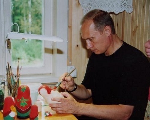 500x399 All Russia, Russian Culture - Russian Doll Painting