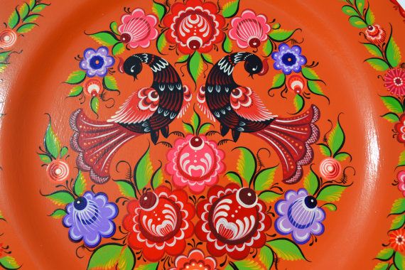 570x380 Wall Decor Russian Folk Art - Russian Folk Art Painting
