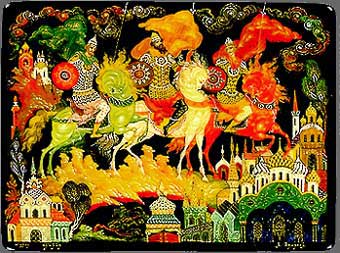 340x253 Russian Bylines - Russian Folk Painting