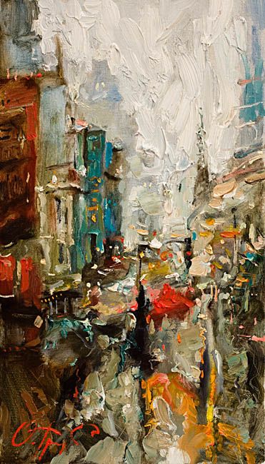 371x650 Oleg Trofimov, 1962 ~ Russian Impressionist Painter - Russian Impressionist Painting