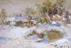 236x160 Russian Impressionist Painting - Russian Impressionist Painting