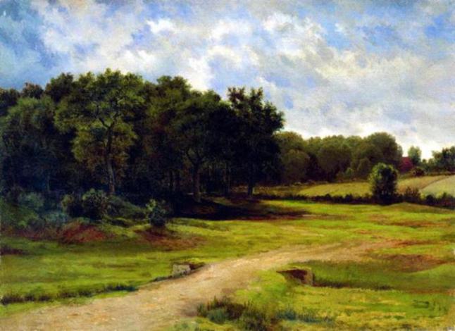 646x470 Russian Landscape Paintings By Leo Kamenev - Russian Landscape Painting