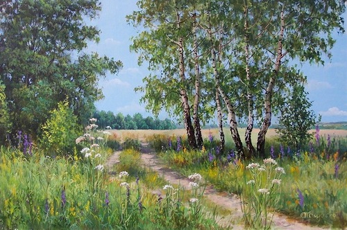500x332 Beauty Will Save, Viola, Beauty In Everything - Russian Landscape Painting