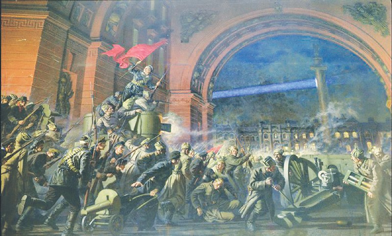 800x482 The Russian Revolution - Russian Revolution Painting
