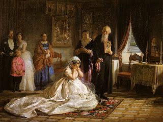 320x241 Before The Wedding [The Theme Of The Reluctant Bride Has Never - Russian Wedding Painting