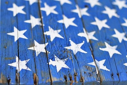 512x341 Diy Reclaimed Wood American Flag Wood Pallets, American Flag - Rustic American Flag Painting