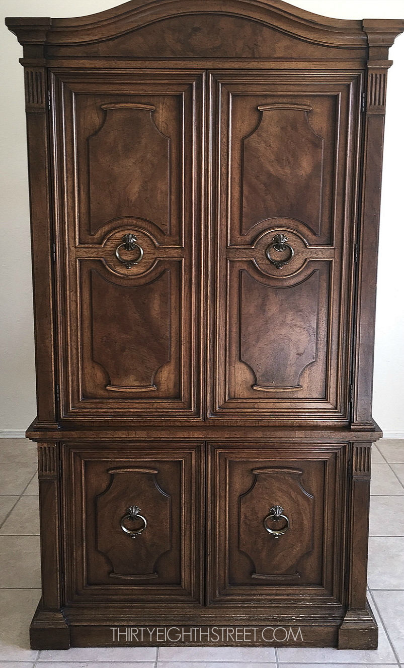 803x1329 How To Get The Rustic Furniture Look For Cheap! - Rustic Painting