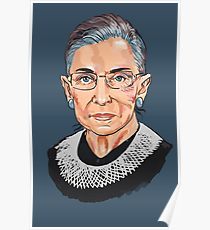210x230 Ruth Bader Ginsburg Posters Redbubble - Ruth Bader Ginsburg Painting
