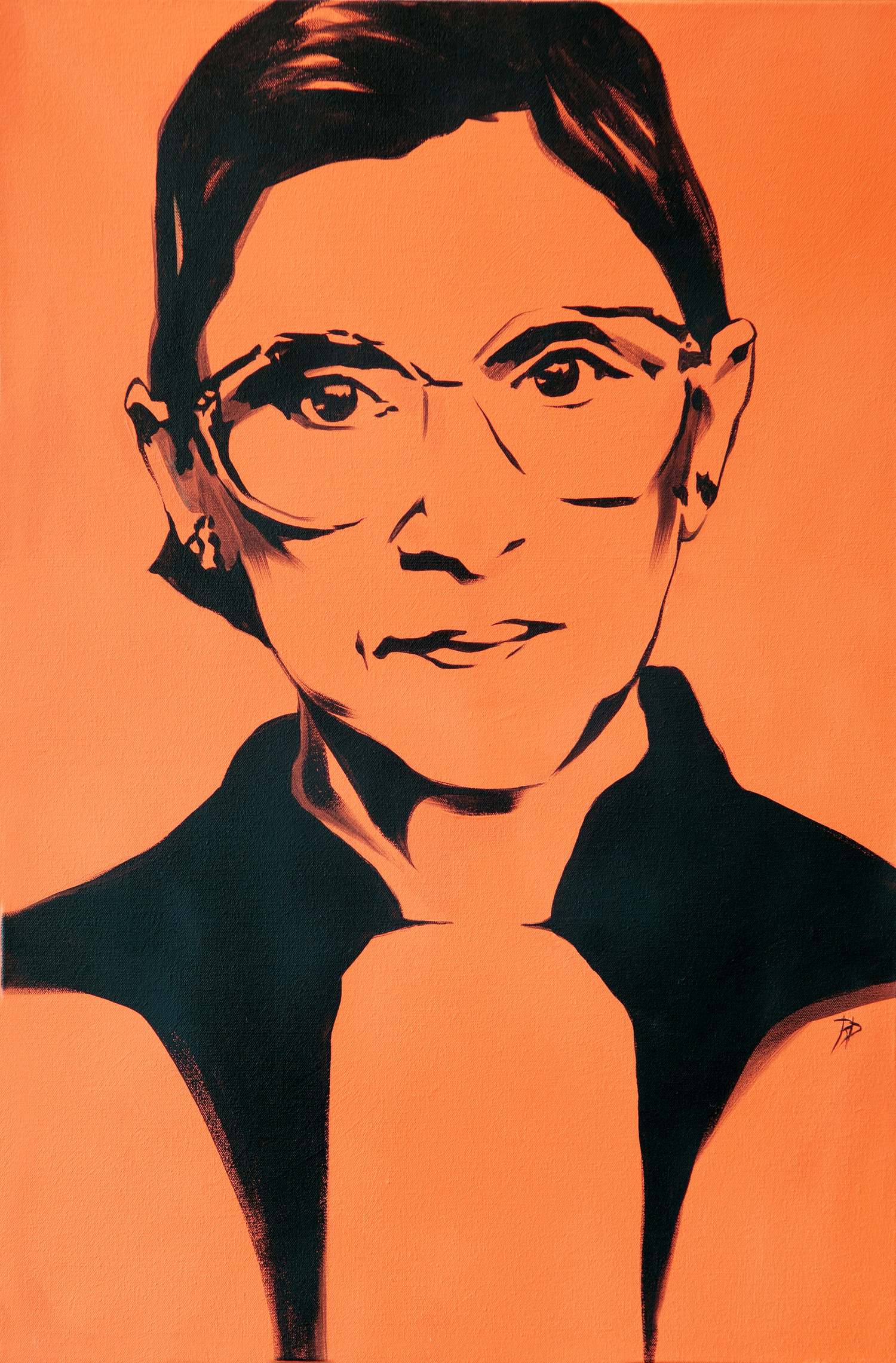 1500x2281 Ruth Bader Ginsburg Signed Prints - Ruth Bader Ginsburg Painting