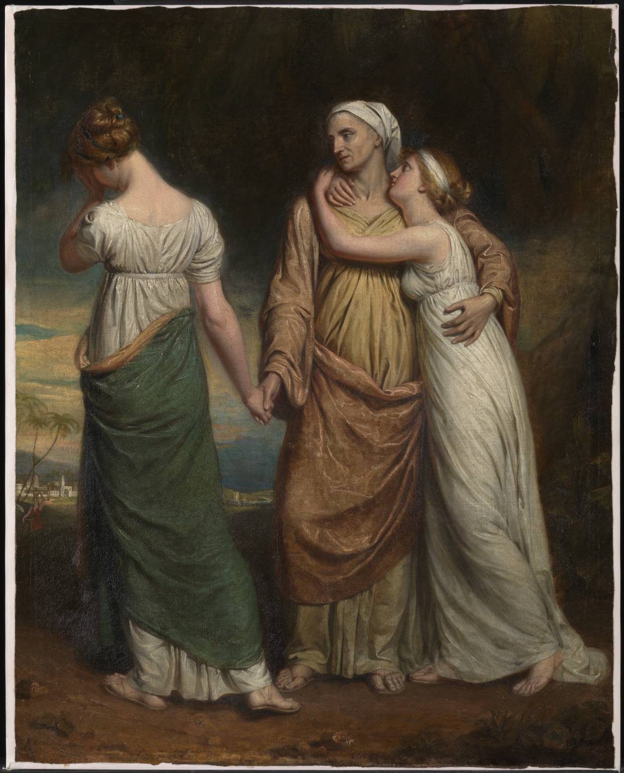 1240x1536 Naomi And Her Daughters', George Dawe, Exhibited 1804 Tate - Ruth Painting