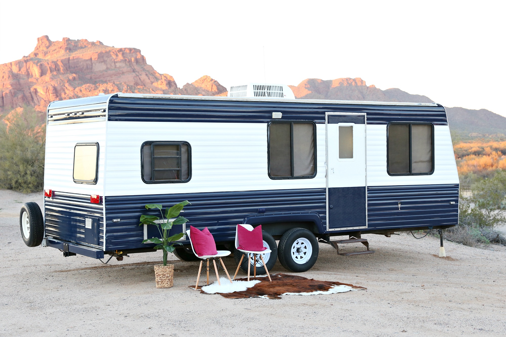 2000x1333 Travel Trailer Redo How To Paint A Travel Trailer - Rv Painting