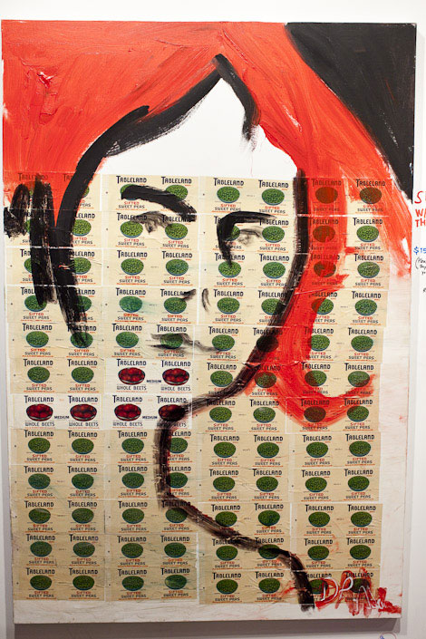 470x705 Ryan Adams Opened His Art Exhibition @ Morrison Hotel Gallery W - Ryan Adams Painting