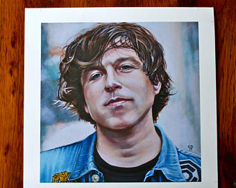340x270 Ryan Adams Art Etsy - Ryan Adams Painting
