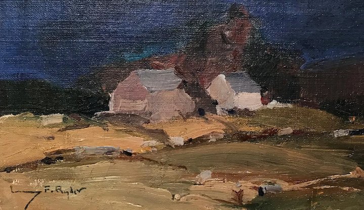 720x416 Chauncey Foster Ryder Landscape Oil Painting - Ryder Painting