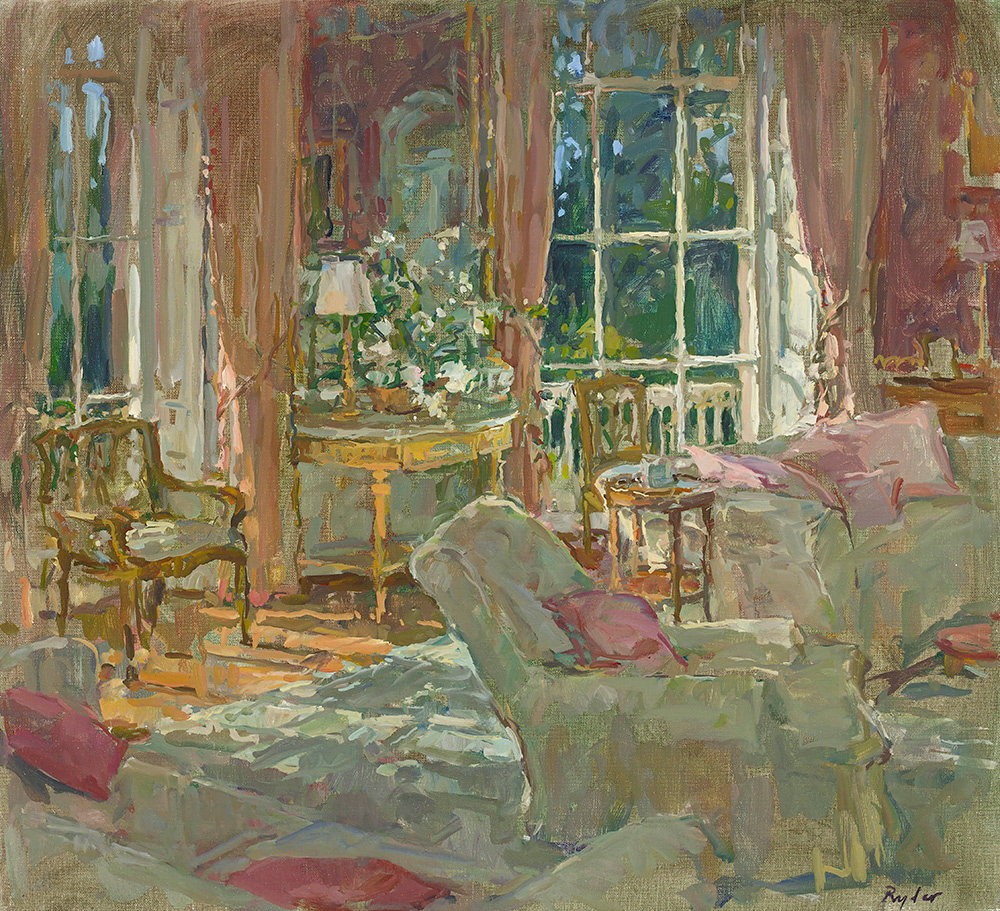 1000x911 Susan Ryder, Rp, Neac, Portrait Artist And Interiors Painter - Ryder Painting