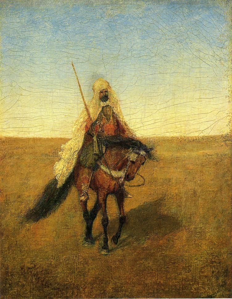 752x971 The Lone Scout Painting Albert Pinkham Ryder Oil Paintings - Ryder Painting