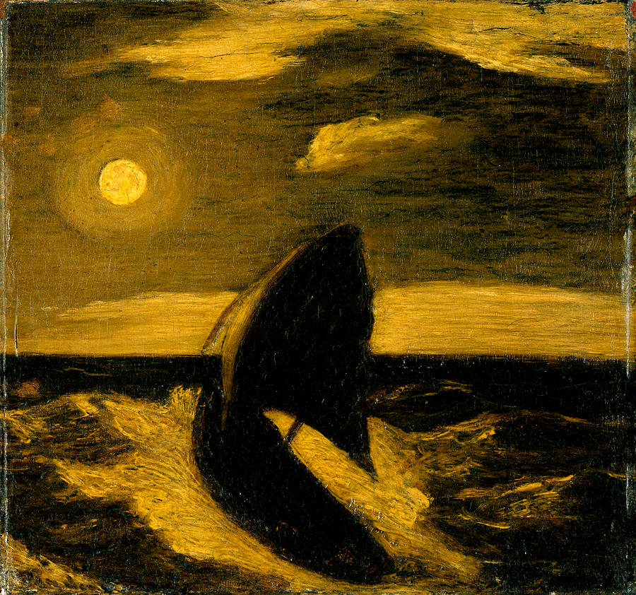 900x842 The Toilers Of The Sea Painting By Albert Pinkham Ryder - Ryder Painting