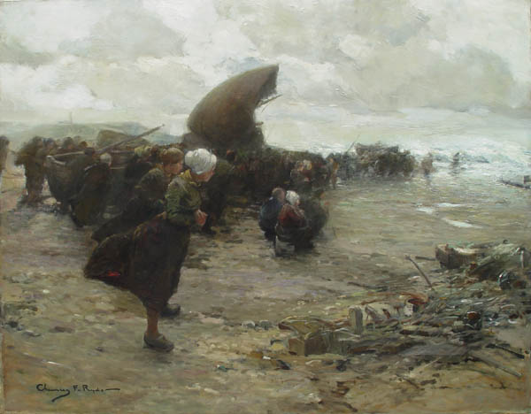 600x468 Childs Gallery Which The Sea Gives Up (Ce Que Rende La Mer - Ryder Painting Of The Sea