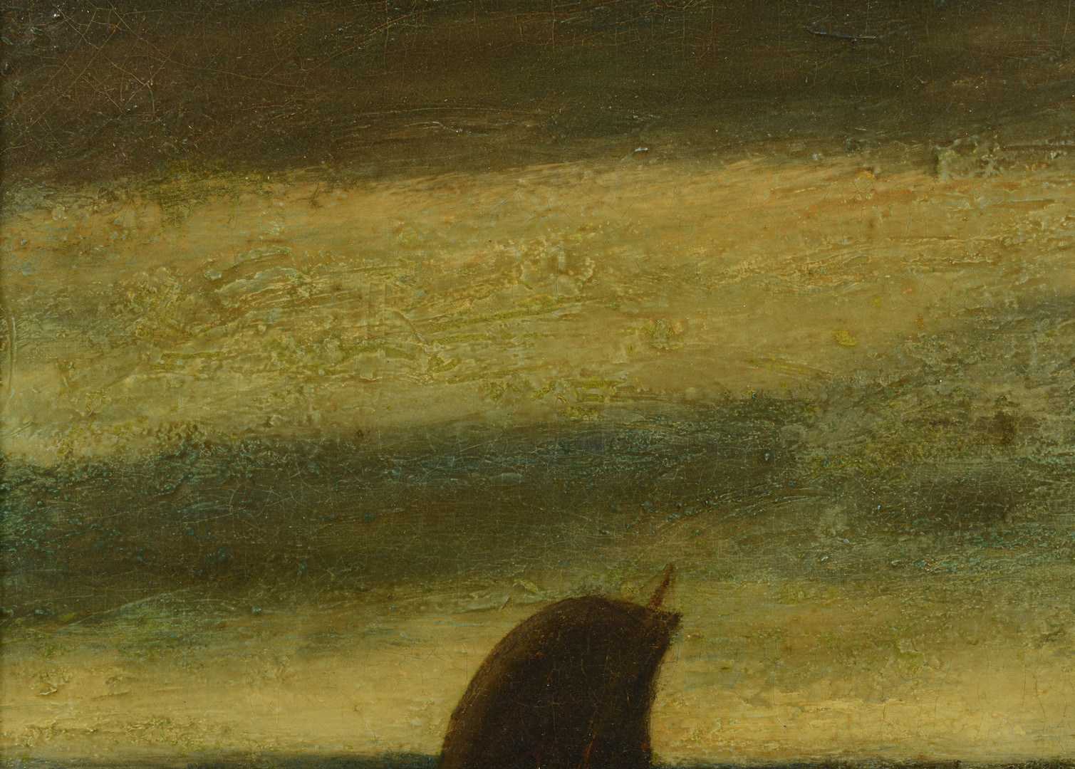 1509x1080 Lot 179 Albert Pinkham Ryder, Boat - Ryder Painting Of The Sea
