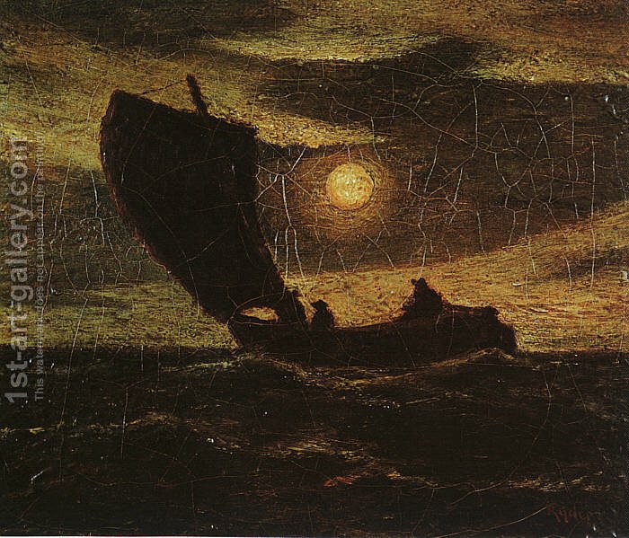 700x599 Toilers Of The Sea Albert Pinkham Ryder Reproduction 1st Art Gallery - Ryder Painting Of The Sea