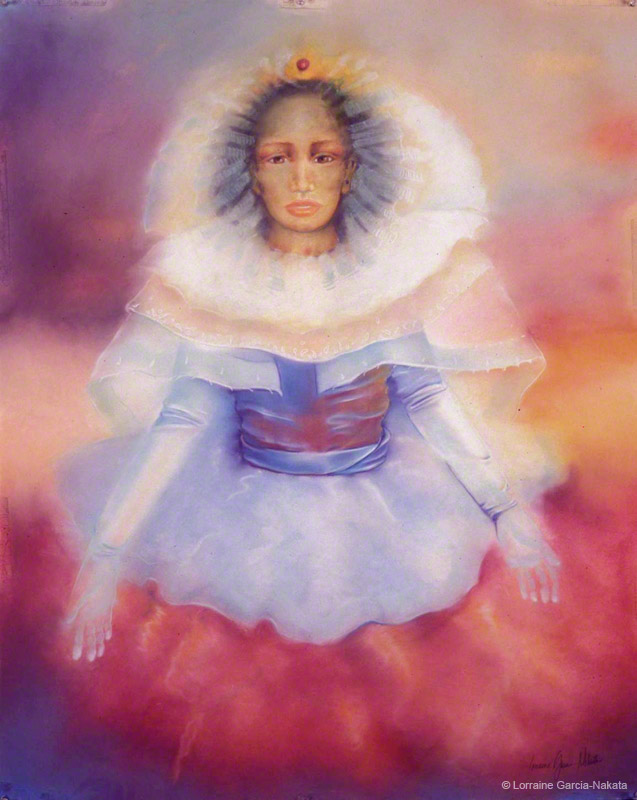 637x806 Lorraine Nakata Navigating By Hand Museo Eduardo Carrillo - S Garcia Indian Painting