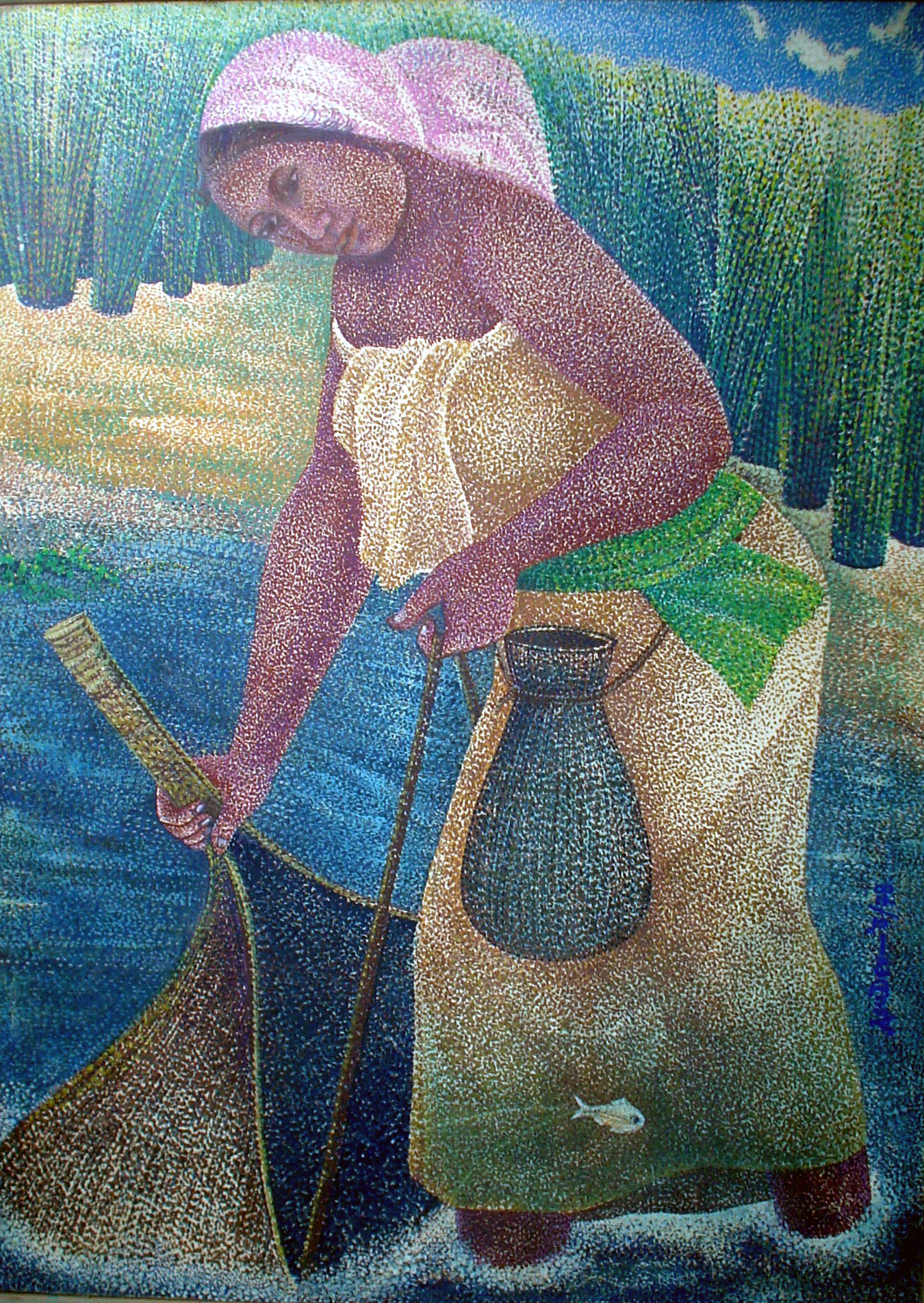 1350x1904 Oil Paintings Art Of Asudev - S Painting