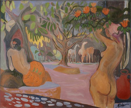 450x373 Suzanne S. Decker Painting Women - S Painting