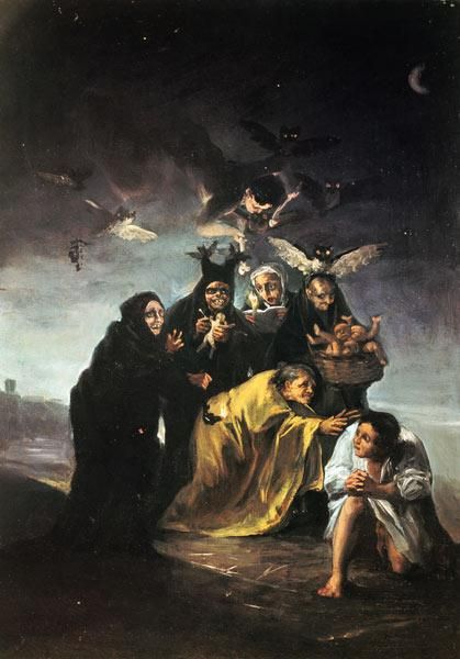 419x600 The Witches' Sabbath - Sabbath Painting