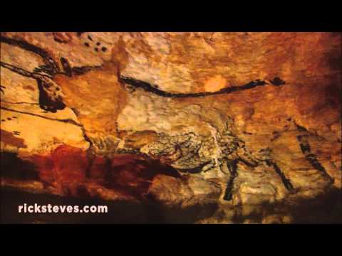 480x360 The Dordogne, France Lascaux's Prehistoric Cave Paintings - Saber Tooth Tiger Cave Painting