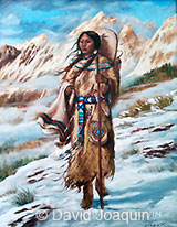 160x206 Sacagawea Native American Indian Study Guide Gigantic In Depth - Sacagawea Painting