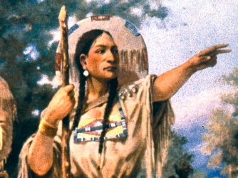 334x250 Sacagawea - Sacagawea Painting