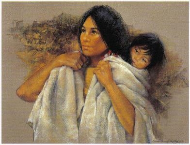 392x300 Gc26czr Sacagawea (Multi Cache) In Minnesota, United States - Sacagawea Painting
