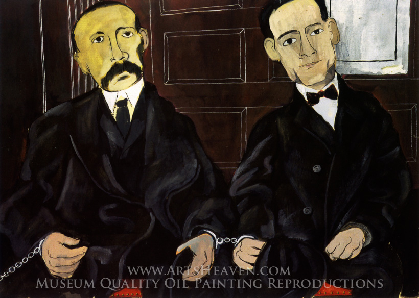 820x584 Sacco And Vanzetti Painting - Sacco And Vanzetti Painting