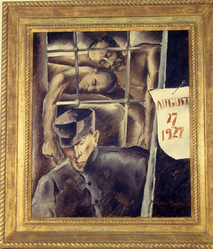 683x800 Sacco And Vanzetti Executed On This Day In History A Wolfsonian - Sacco And Vanzetti Painting
